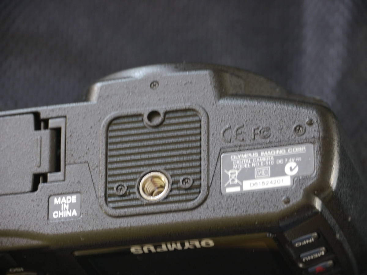 OLYMPUS Digital SLR Camera E-510 BLACK Body デジタル一眼レフカメラ