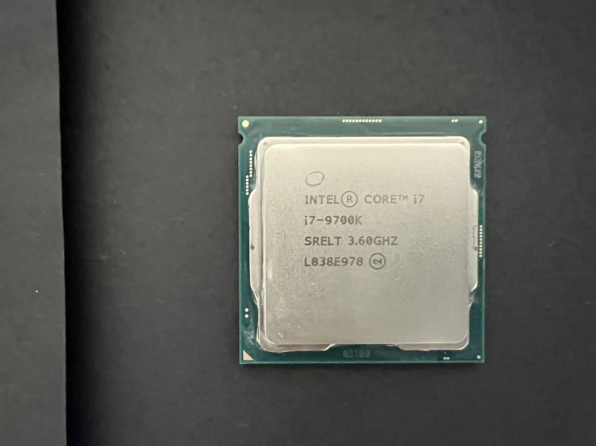 中古 CPUとマザーボードセット CPU i7-9700k ASUS PRIME Z390-A