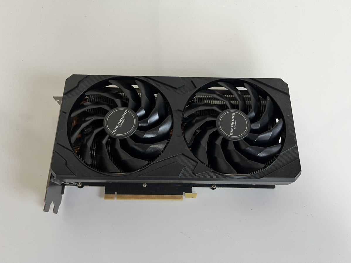 送料無料 中古 GALAKURO GAMING 3070 GG-RTX3070-E8GB/OC/DF2 玄人志向