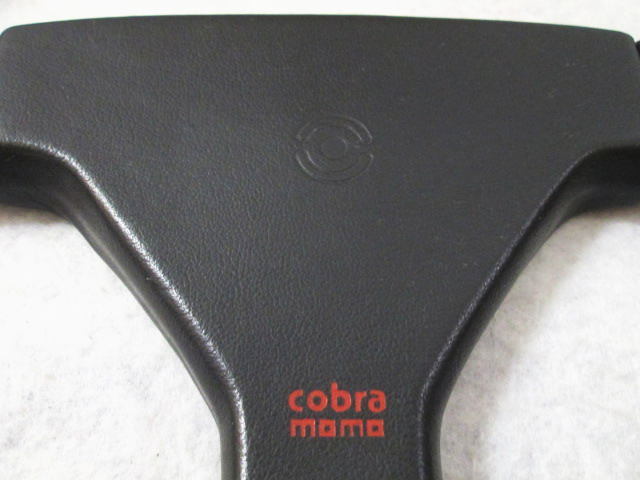 【momo cobra モモ コブラ ステアリング TYP V35 ホーンボタン】イタリア製/ハンドル_画像2