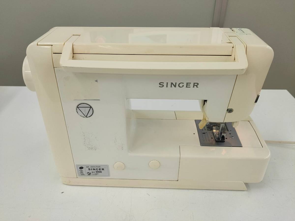 ★SINGER（シンガー）　rumina3000　【型式 3000】　☆通電確認済み☆ジャンク品☆1円スタート_画像4