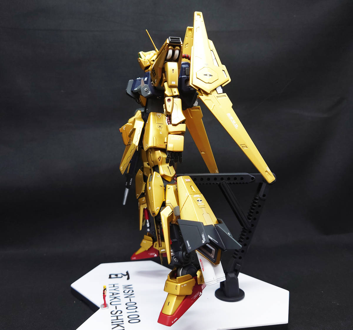 MG 百式 ver2.0 改修 塗装済み完成品 ガンダム ガンプラ-