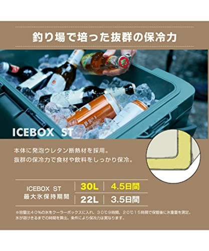 [シマノ] クーラーボックス 30L アイスボックスST ICEBOX ST 30L NX-330V Sベージュ 01 ・・・_画像5