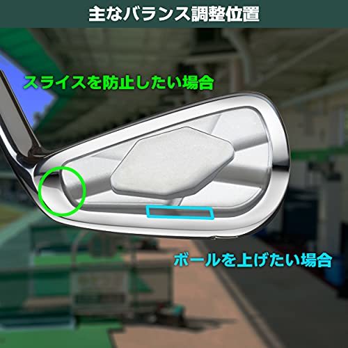 Tabata(タバタ) ゴルフ 鉛 テープ ゴルフメンテナンス用品 薄型ウエイト50 GV0625_画像4