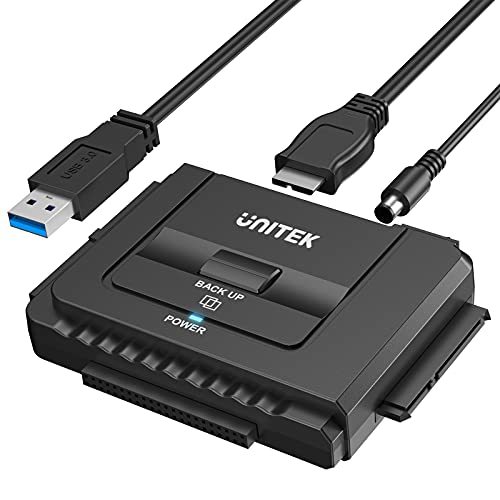 Unitek USB-A IDE SATA both sides correspondence USB3.0 Drive exchange adaptor 2.5/3.5 -inch HDD ***