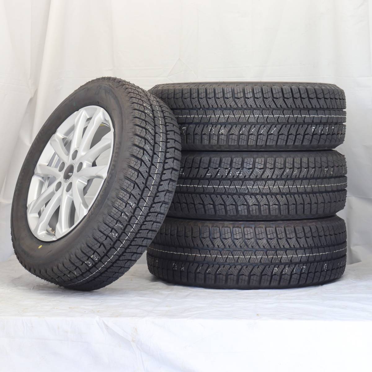 新品 16インチ ZACK 5穴114.3 スタッドレス付4本SET 205/60R16 ブリヂストン ブリザック WS90 ノア VOXY 90系専用 (W2415-2)_画像7