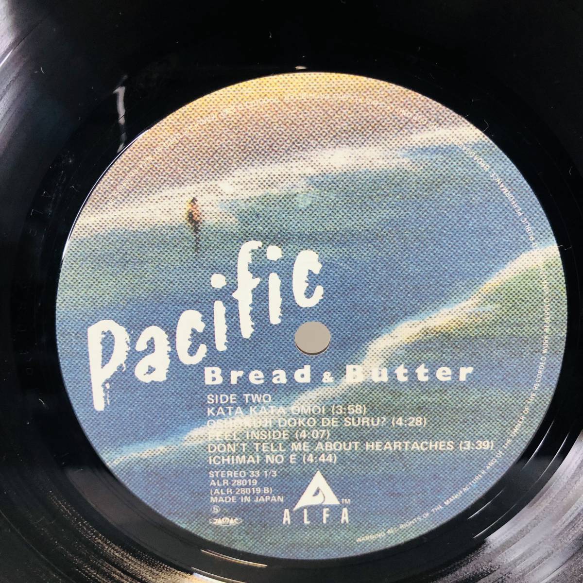 【LP】レコード 再生未確認 帯付き ブレッド＆バター 岩沢幸矢 岩沢二弓 Pacific 1981年 ALR-28019 ※まとめ買い大歓迎!同梱可_画像7