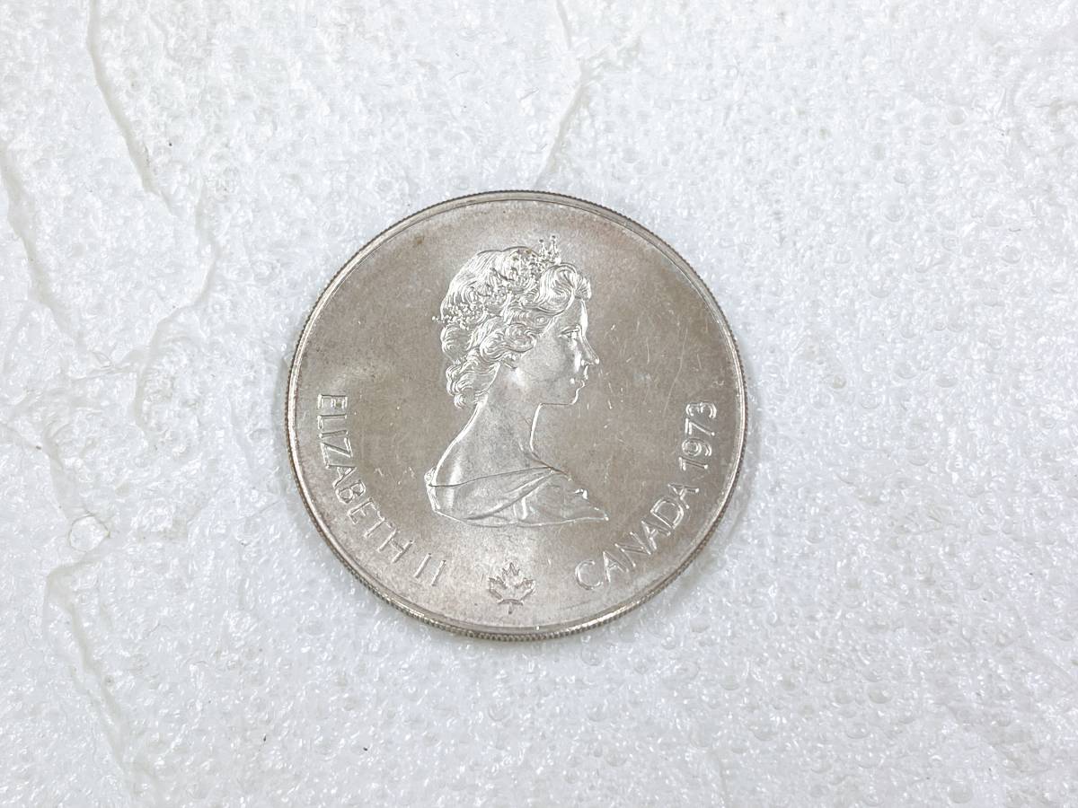 記念硬貨 銀貨 カナダ モントリオール オリンピック 5ドル 5Dollars