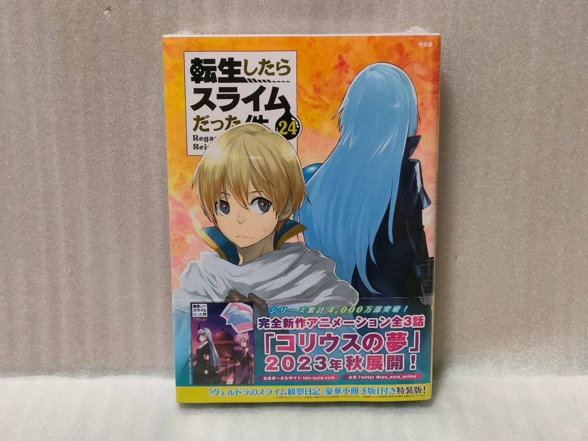 ヴェルドラのスライム観察日記 小冊子付 転生したらスライムだった件 24 特装版