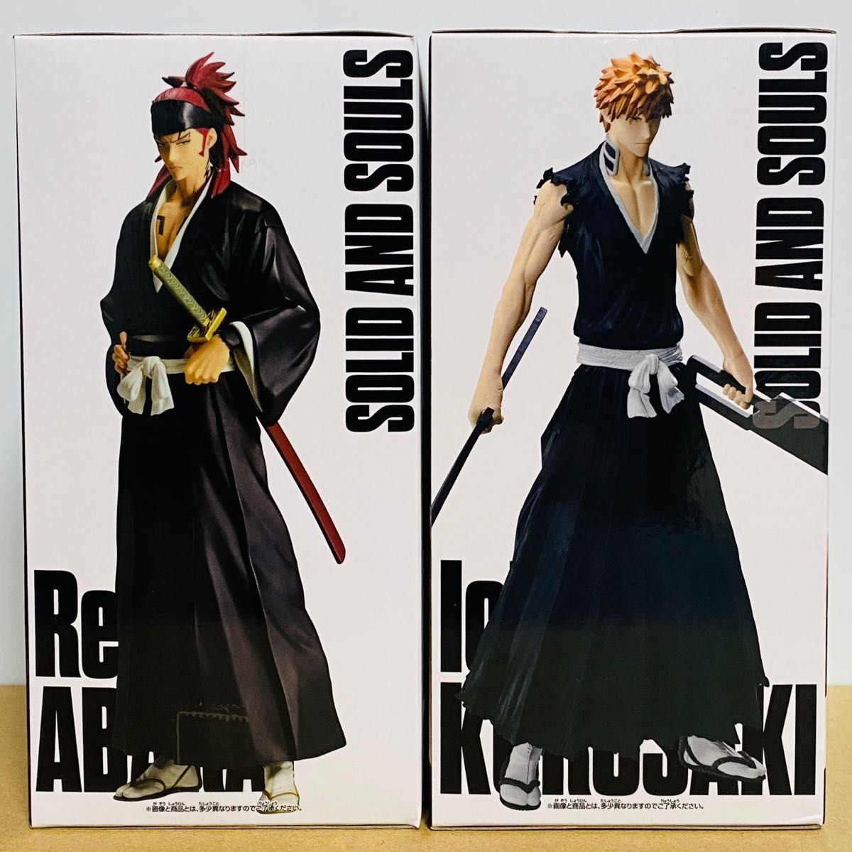 BLEACH ブリーチ 阿散井恋次 黒崎一護 フィギュア 2点セット BLEACH ブリーチ 阿散井恋次 黒崎一護 フィギュア 2点セット