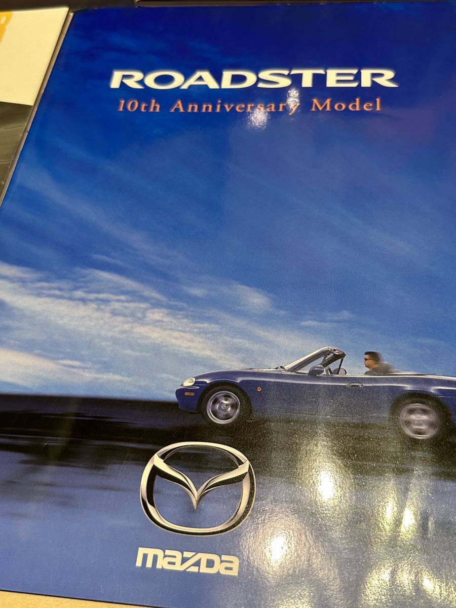  Mazda Roadster roadster NB catalog 7 pcs. set limited model 10th Anniversary Model YS L imited web-tuned 10 anniversary Anniversary 