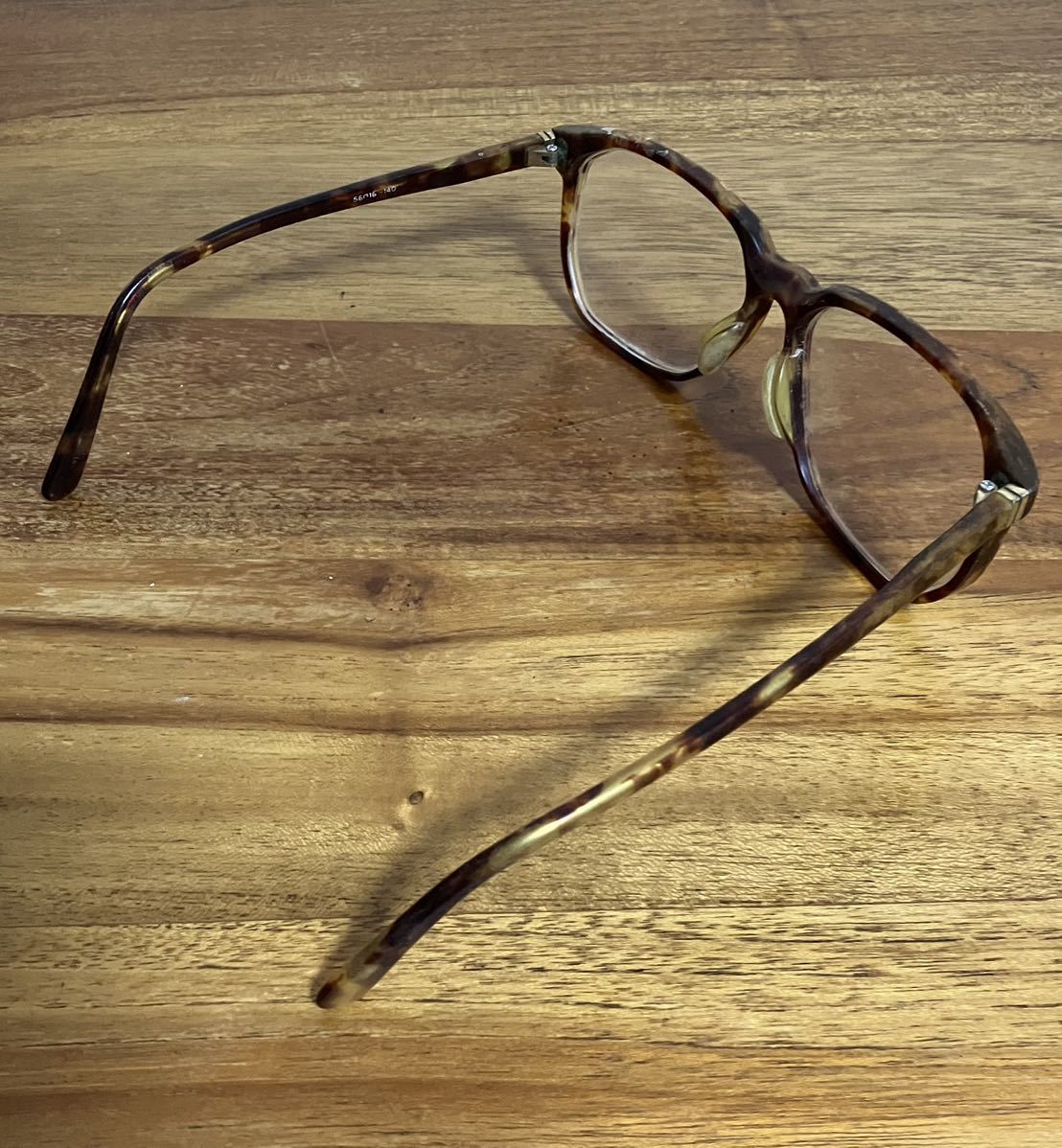 Polo Ralph Lauren セルフレーム　ビルゲイツがかけてそうな眼鏡フレーム　ジャンク品　送料無料_画像4