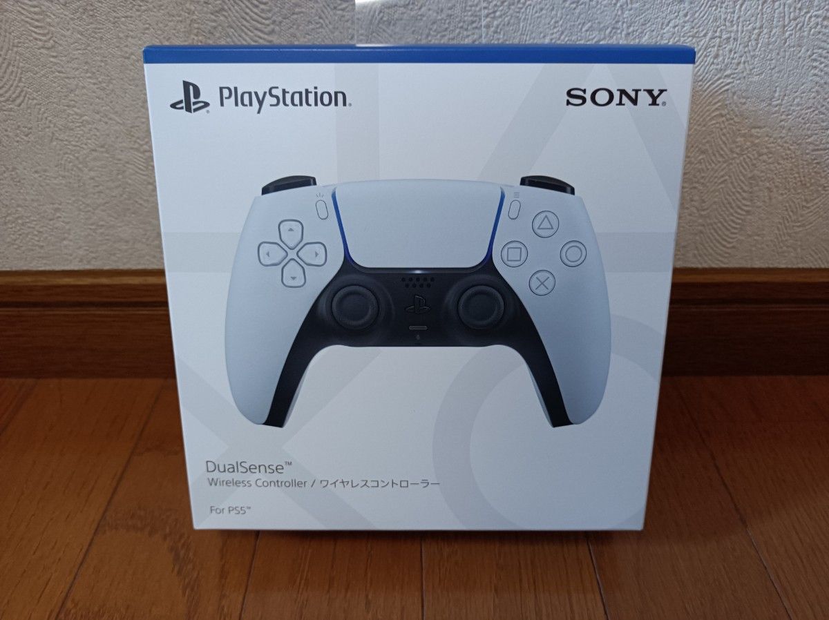 PS5 DualSense ワイヤレスコントローラー ホワイト プレイステーション