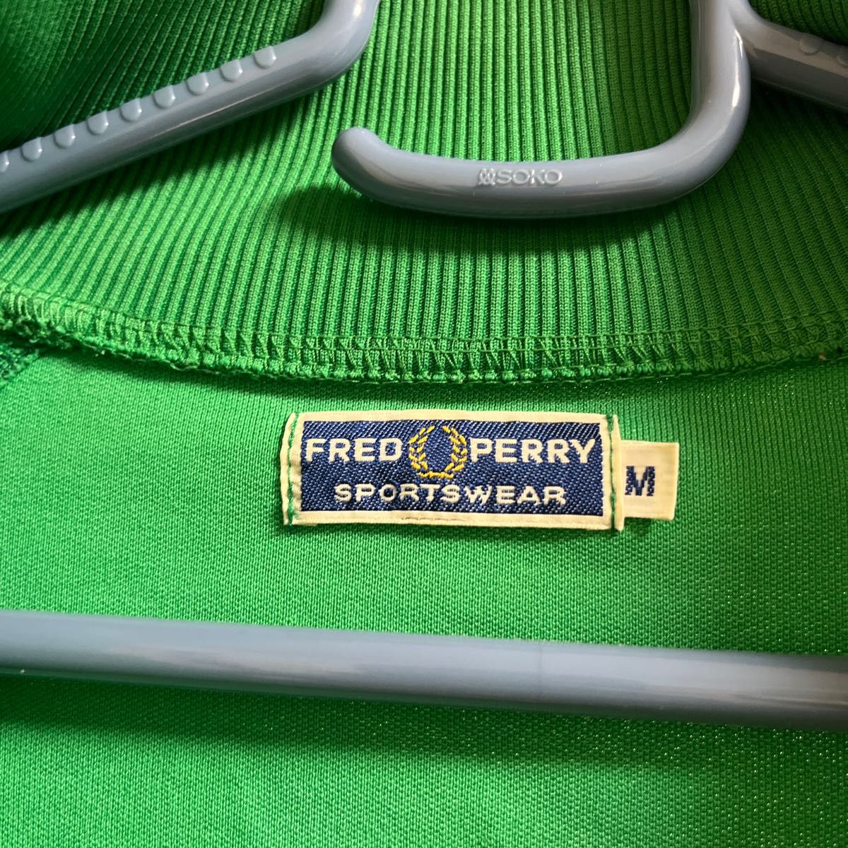 FRED PERRY フレッドペリー 90s トラックジャケット　グリーン　緑