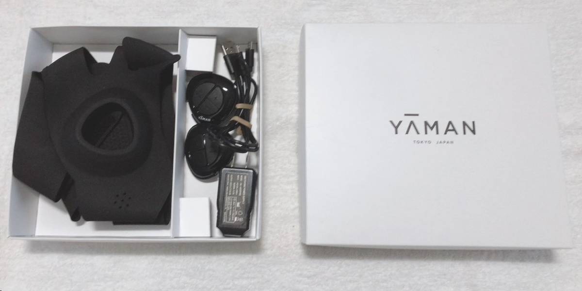【箱入り】YA-MAN ヤーマン MediLift メディリフト EP-14 家庭用 ウェアラブル EMS 美顔器 ブラック系 (定価約¥25000)_画像1
