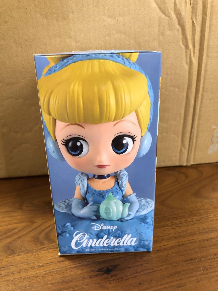 Qposket SUGIRLY Disney ディズニー Cinderella シンデレラ フィギュア 新品未開 即購入可 送料込