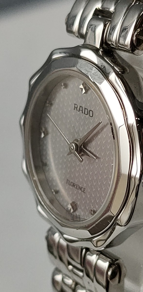 高級素材使用ブランド RADO FLORENCE レディース腕時計 フローレンス