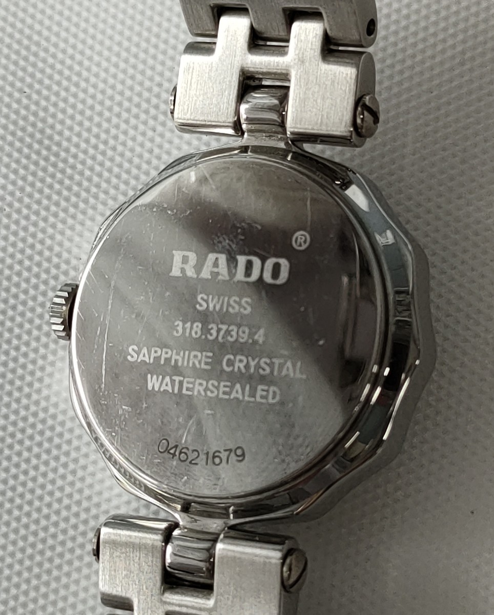 高級素材使用ブランド RADO FLORENCE レディース腕時計 フローレンス