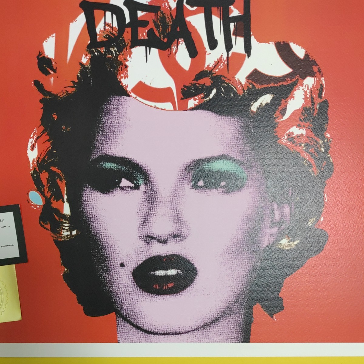 DEATH NYC 世界限定100枚 アートポスター　Banksy　バンクシー　Andy　Warhol　アンディウォーホール　マリリンモンロー　ストリートアート_画像2