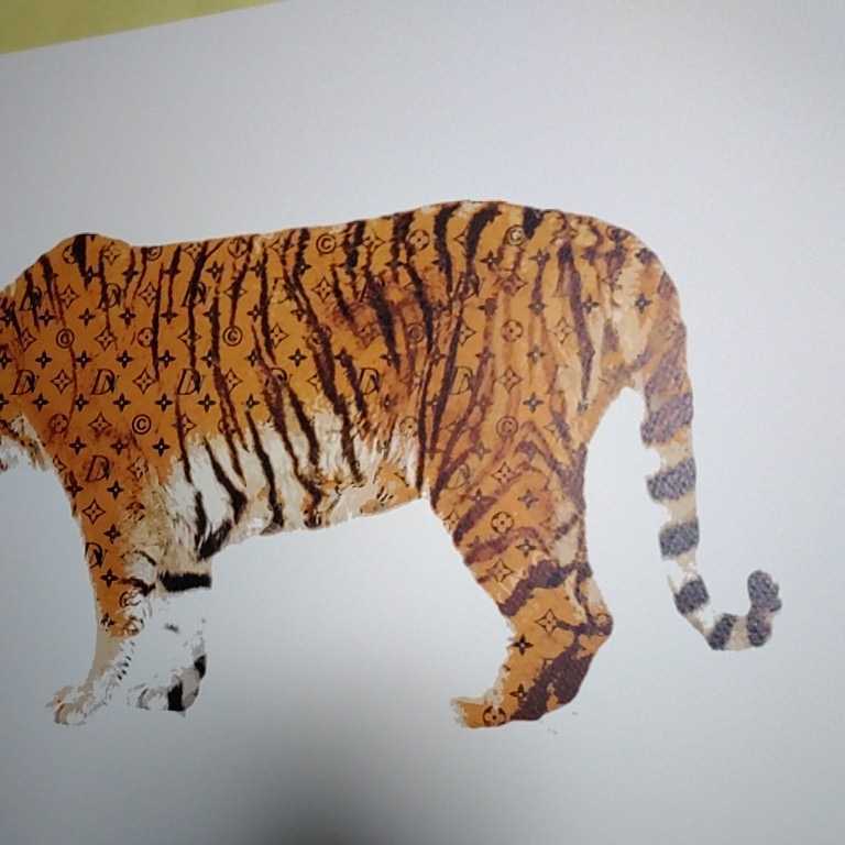 DEATH NYC 世界限定100枚 アートポスター　TIGER　タイガー　虎　寅　トラ　ルイヴィトン　LOUISVUITTON　バンクシー　Banksy　現代アート_画像4