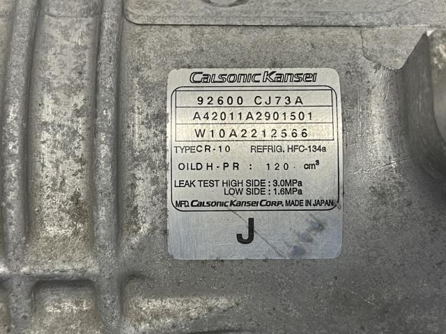 キューブ Z12 エアコン コンプレッサー 92600-CJ73A_画像2
