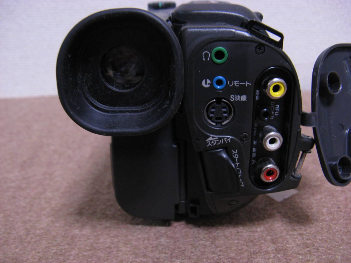 【SONYのHi8/8ミリビデオカメラ/CCD-TR3】動作未確認の現状品_画像7