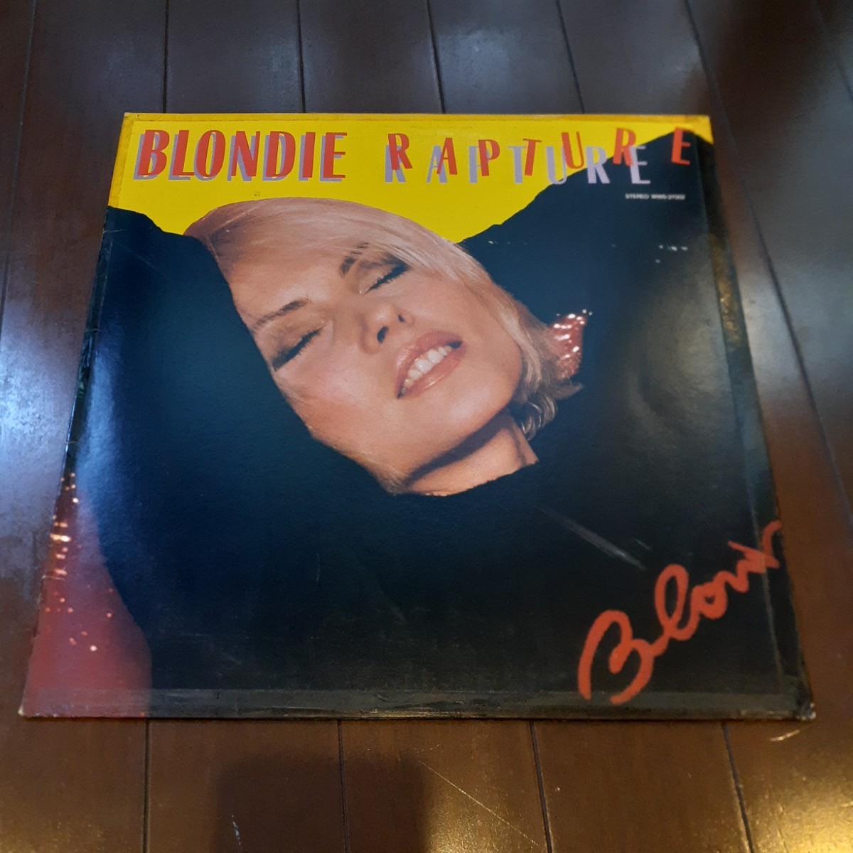 BLONDIE / RAPTURE /12インチ/日本盤,JAPAN PRESS_画像1