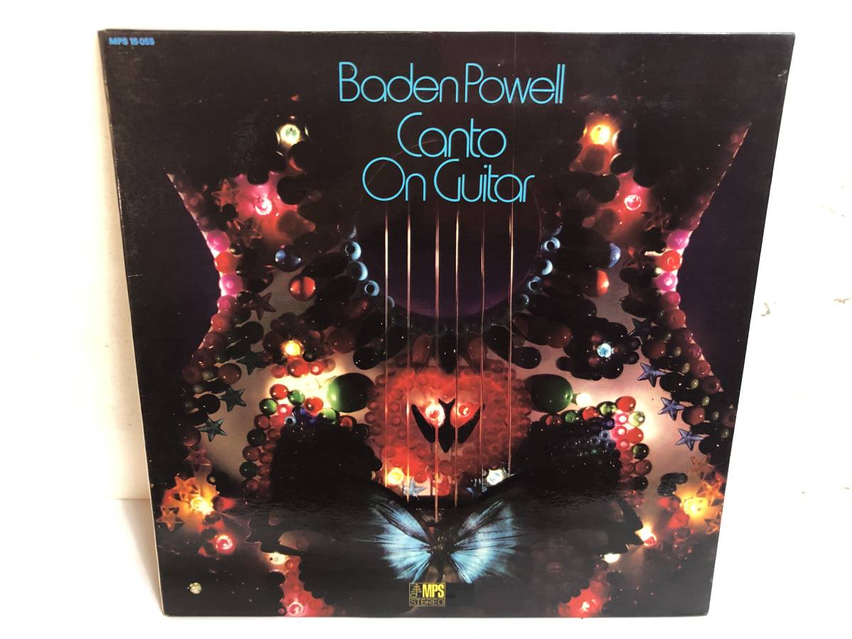 31001S 輸入盤 12inch LP★BADEN POWELL/CANTO ON GUITAR★MPS 15 055の画像1