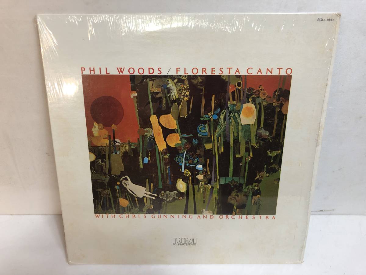 31002S US盤 12inch LP★PHIL WOODS with the CHRIS GUNNING ORCHESTRA/FLORESTA CANTO★BGL1-1800の画像1