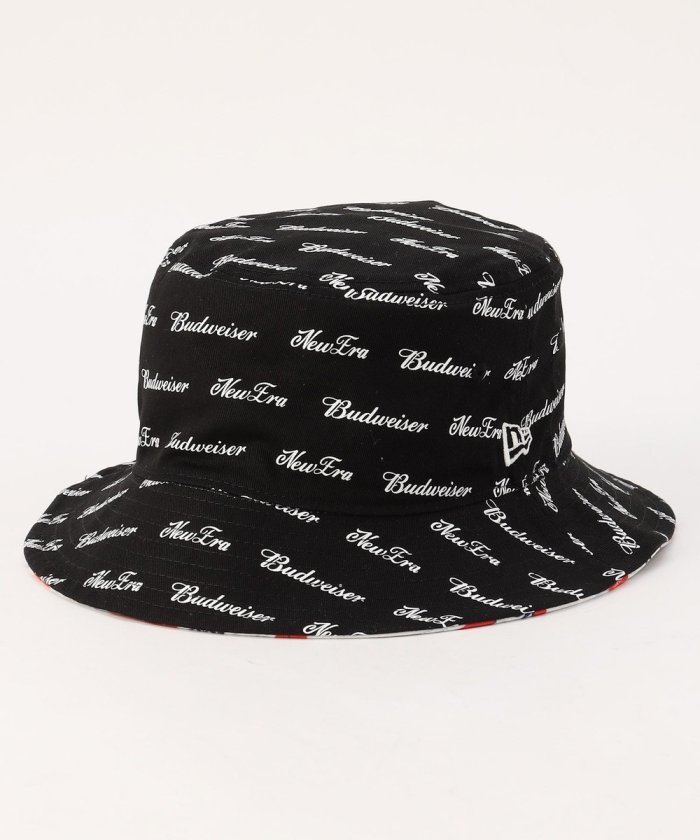 新品 NEW ERA x Budweiser バドワイザー バケットハット リバーシブル HAT 帽子 cap キャップ ビール 総柄 supreme huf_画像1