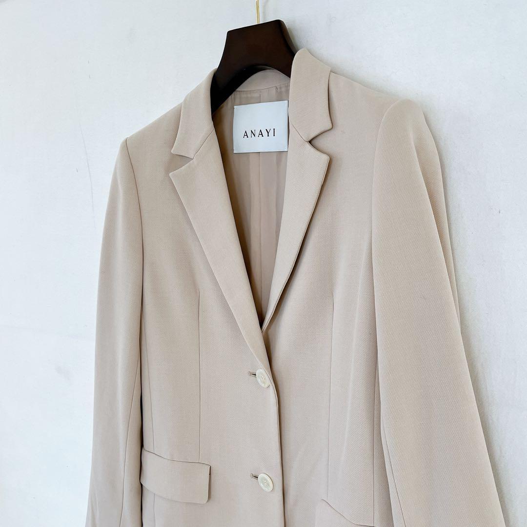 384】美品 アナイ チェスターコート ロングコート|PayPayフリマ