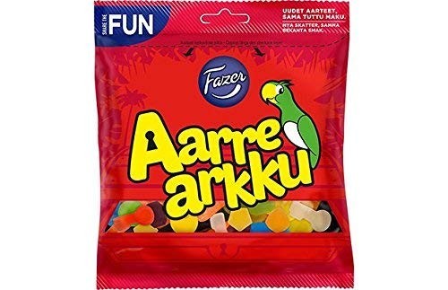 Fazer Aarrearkku ファッツエル 宝箱 アーレアック グミ 280g × １袋 フィンランドのお菓子です_画像1