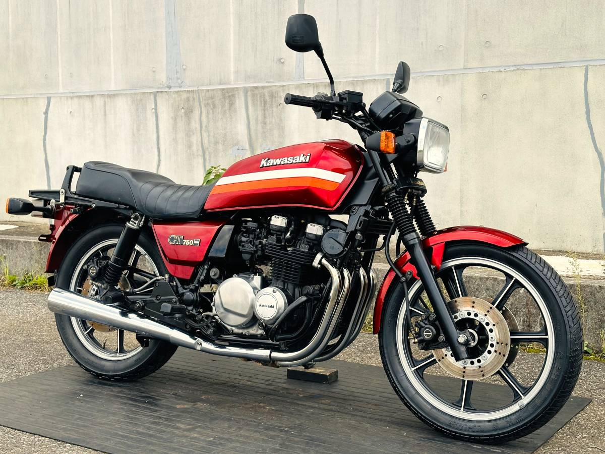 Yahoo!オークション - KAWASAKI GT750 (Z750GT) 車体とエンジン Yahoo!オークション - KAWASAKI GT750 (Z750GT) 車体とエンジン