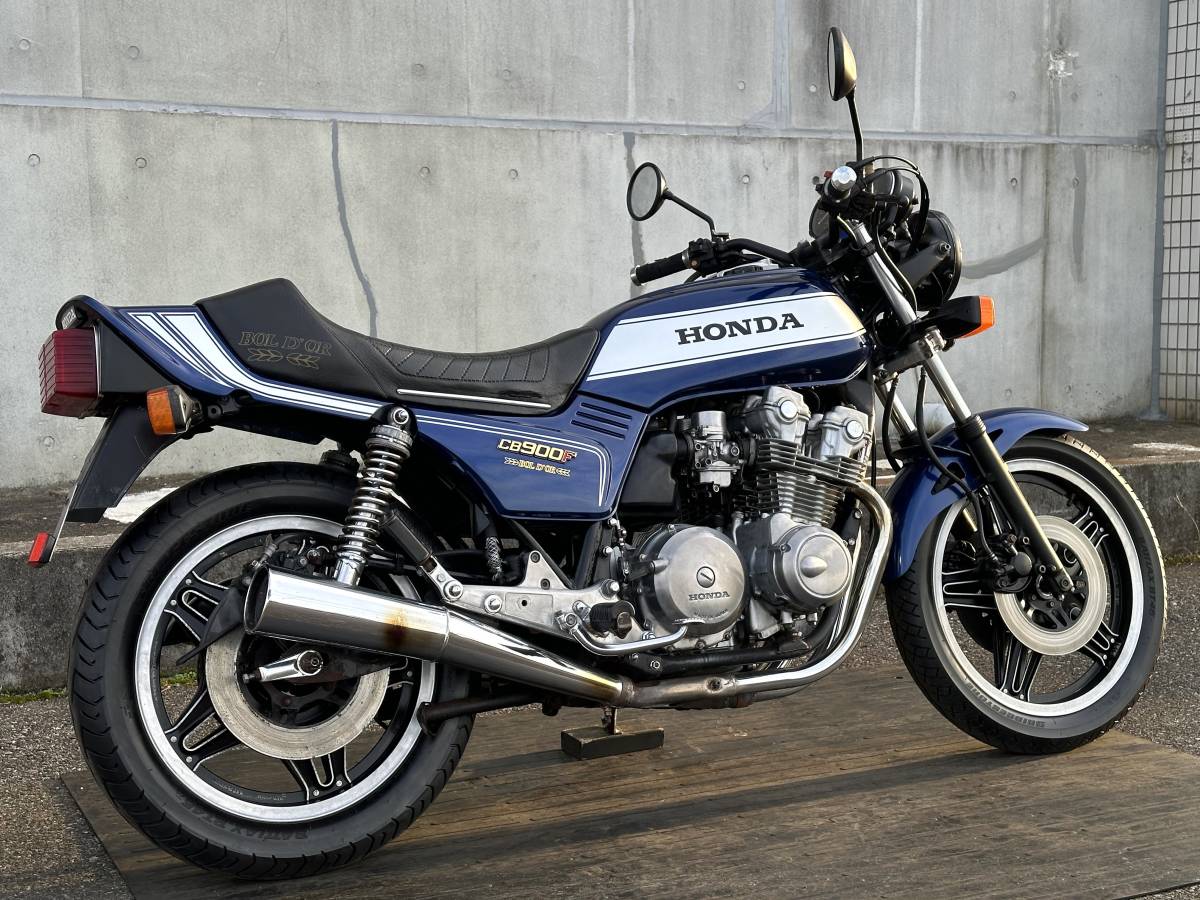 CB900F ボルドール!! 750エンジン載せ替え!! HONDA ホンダ エンジン実働 動画あり 旧車絶版車 CB400F CB750F CB900F2 BOL D'OR_画像3