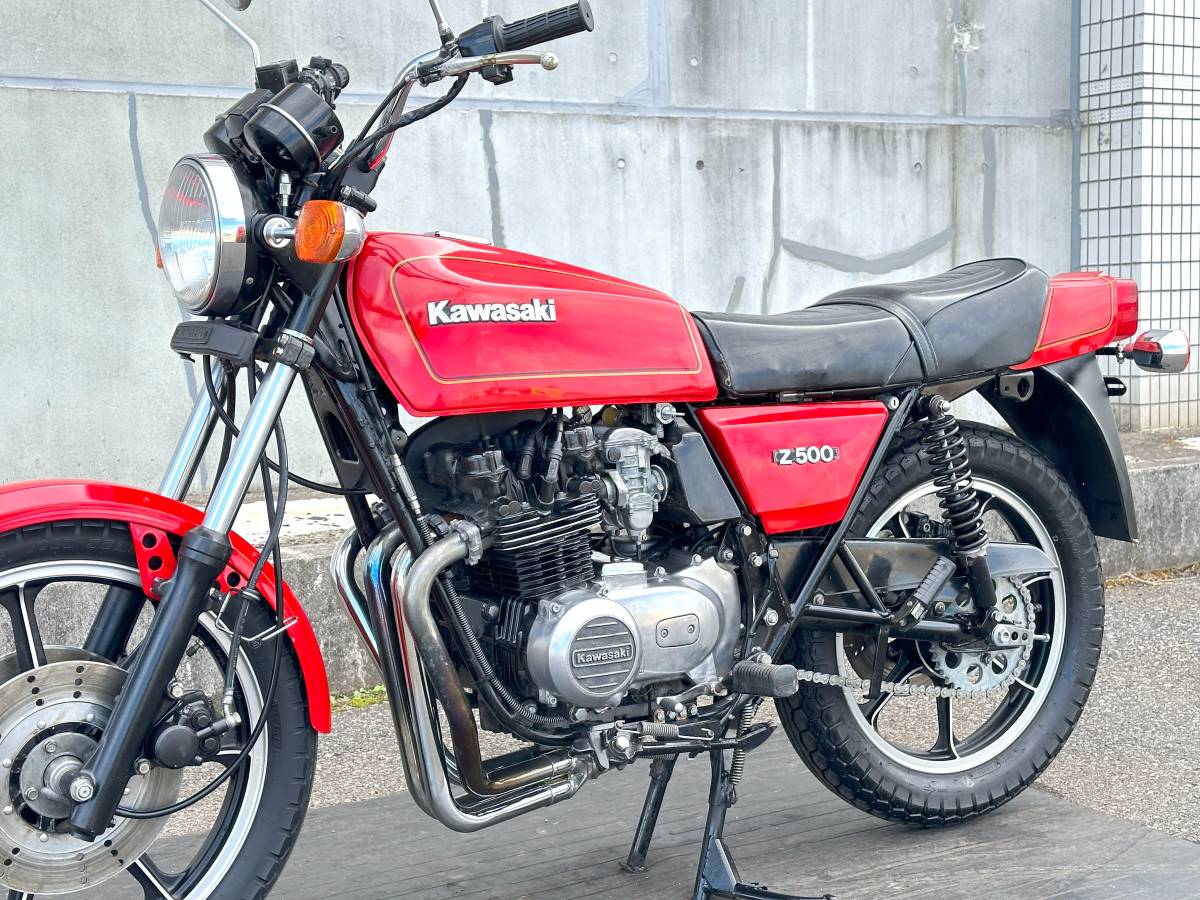 極上Z500FX エンジン絶好調!! 車体の状態最高!! KAWASAKI カワサキ エンジン実働 動画あり 旧車絶版車 Z400FX Z550FX Z750FX KZ1000MK2_画像5