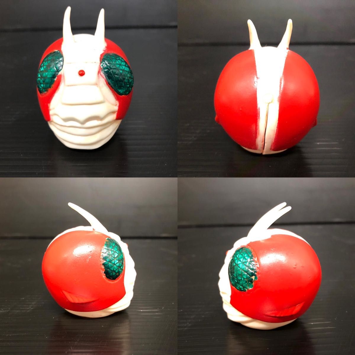 希少品】 旧バンダイ 仮面ライダーV3 ソフビ 面取れ 昭和レトロ 希少品】 旧バンダイ 仮面ライダーV3 ソフビ 面取れ 昭和レトロ