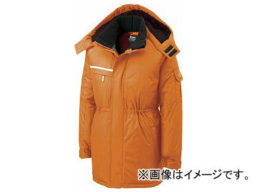 数量限定商品 ジーベック 581581 防水防寒コート オレンジ M 581-82-M