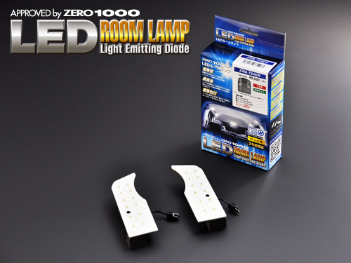 ZERO-1000/零1000 LEDルームランプ ZRM-T038W 入数：1セット(2個) トヨタ ヴェルファイア GGH20/25W,ANH20/25W,ATH20W_画像1