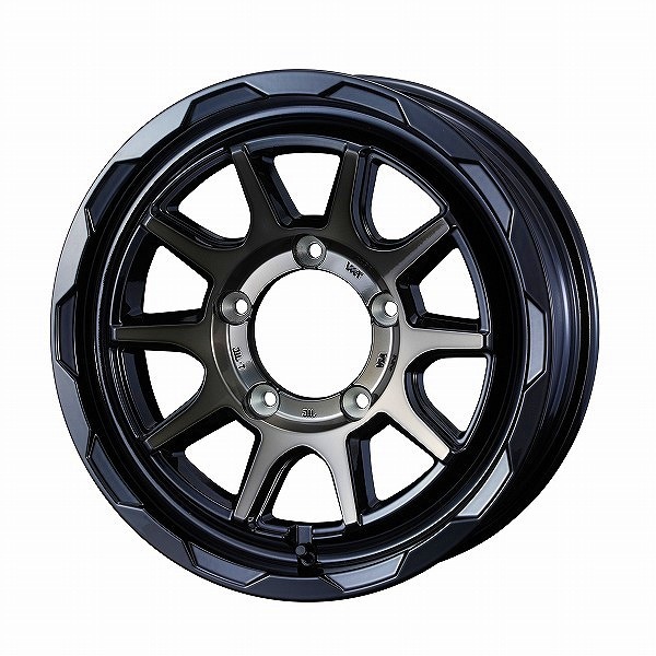 WEDS ADVENTURE ホイール MUD VANCE 06 ブラックポリッシュブロンズクリア 15インチ×6.0J +0 5H139.7 0039812