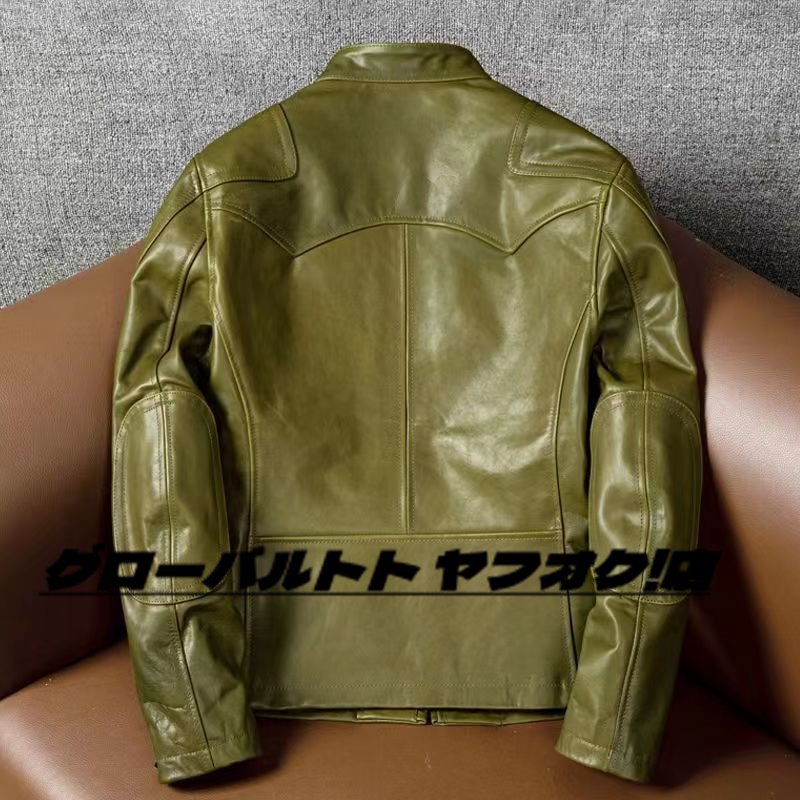 ●venom 馬革 レザージャケット ホースハイド 本革 シングルライダース メンズファッション バイクレザー 革ジャン アメカジ S～5XL