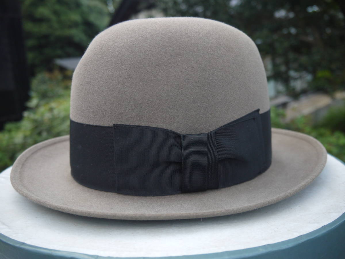 【TS31006】FELT HAT フェルト帽子 USA製 アンティーク/ヴィンテージ_画像3