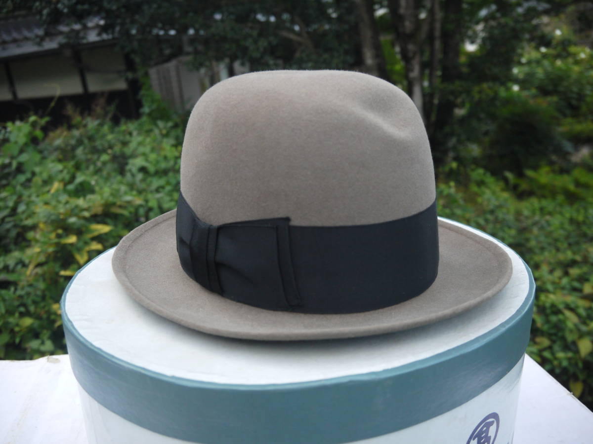 【TS31006】FELT HAT フェルト帽子 USA製 アンティーク/ヴィンテージ_画像10