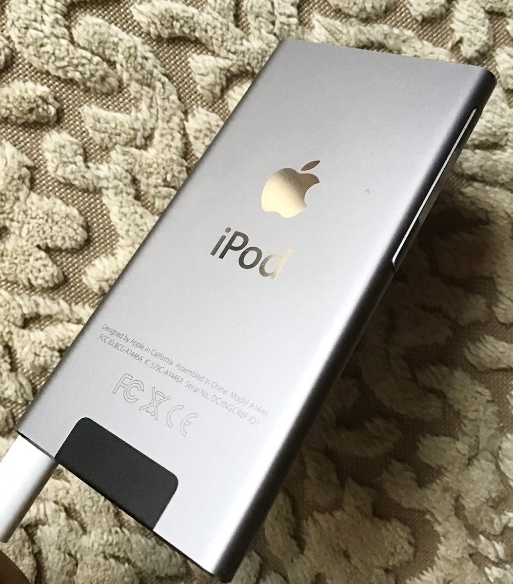 売れ筋介護用品も！ スペースグレイ 16GB 第7世代 nano iPod 美品