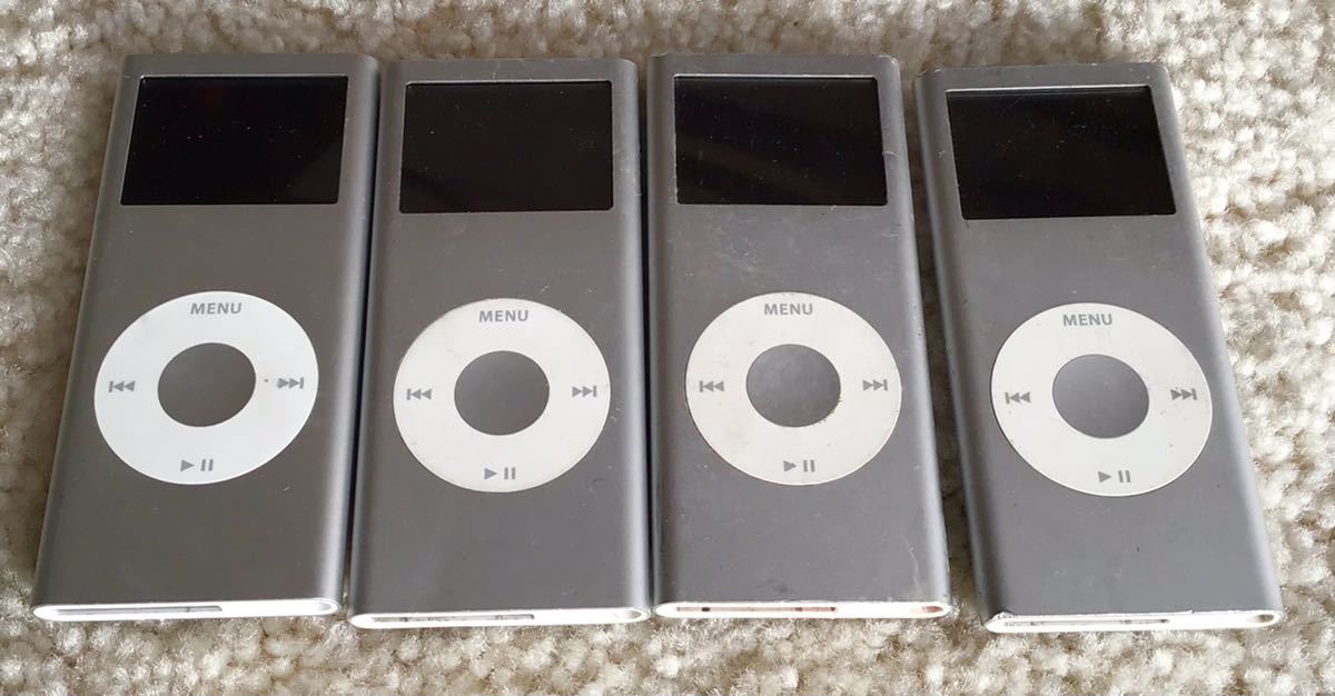 iPod nano 第2世代 シルバー A1199 まとめて 4台セット_画像2