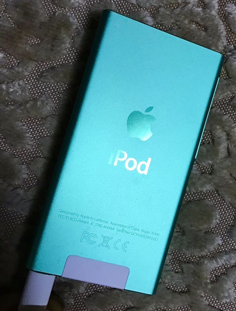 iPod nano 第7世代 16GB グリーン MD478J/A A1446(iPod nano)｜売買