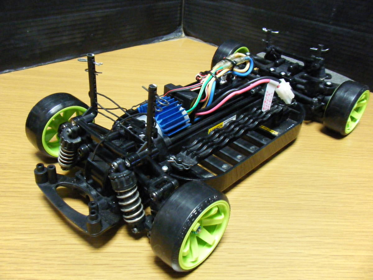 タミヤ TT-01 ベンツAMGボディ ドリラジ 動作OK ♪タミヤ 1/10RC MERCEDES-AMG GT3(メルセデスベンツ AMG GT3