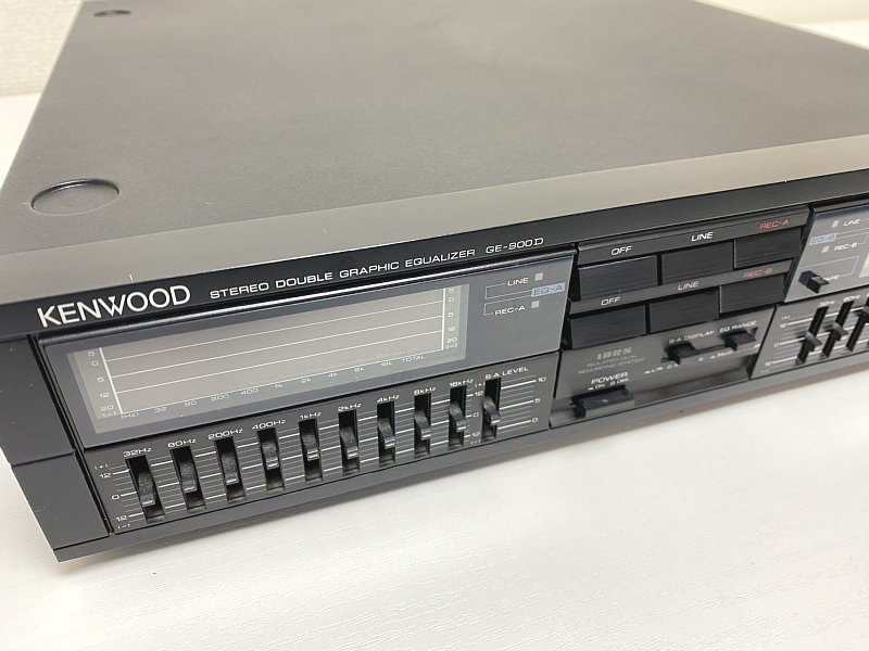  включая доставку #KENWOOD GE-900D Kenwood PA оборудование графика эквалайзер б/у текущее состояние товар 