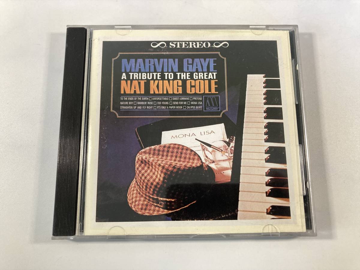 【1】M6606◆Marvin Gaye／A Tribute To The Great Nat King Cole◆マーヴィン・ゲイ／ナット・キング・コールに捧ぐ◆輸入盤◆_画像1