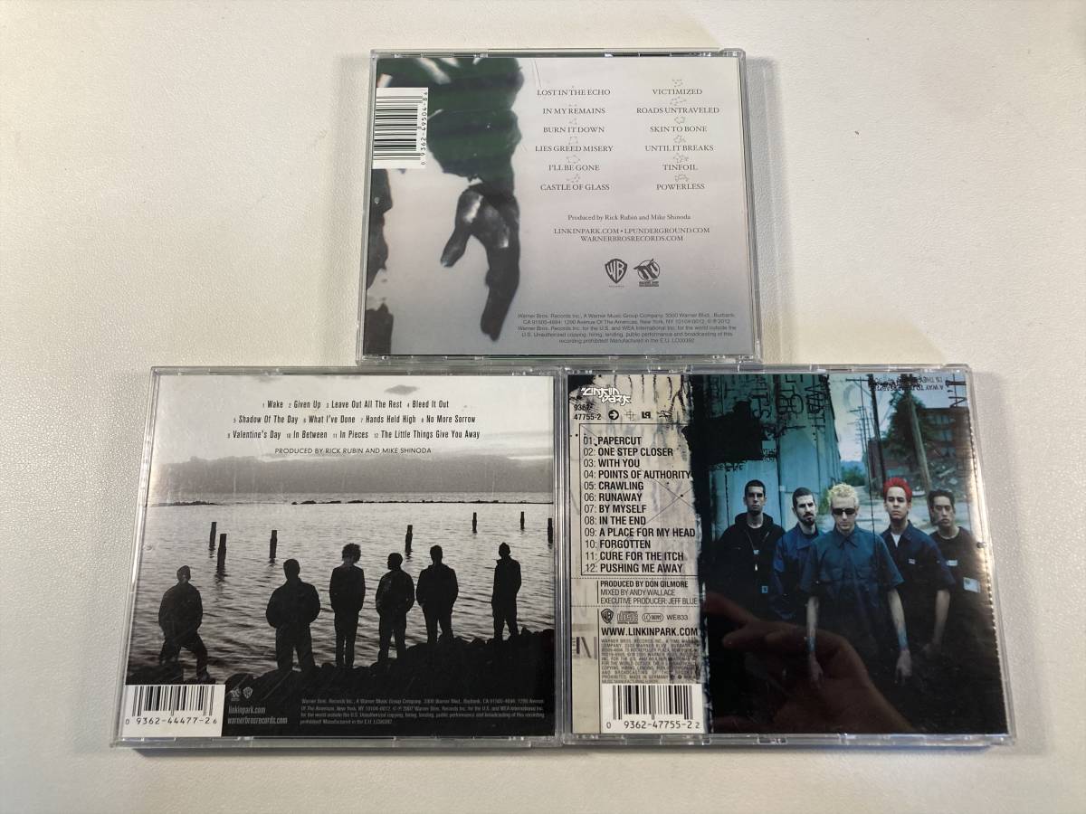 W7693 リンキン・パーク 3枚セット|Linkin Park Hybrid Theory Minutes to Midnightnight Living Things ハイブリッド・セオリー W7693 リンキン・パーク 3枚セット|Linkin Park Hybrid Theory Minutes to Midnightnight Living Things ハイブリッド・セオリー