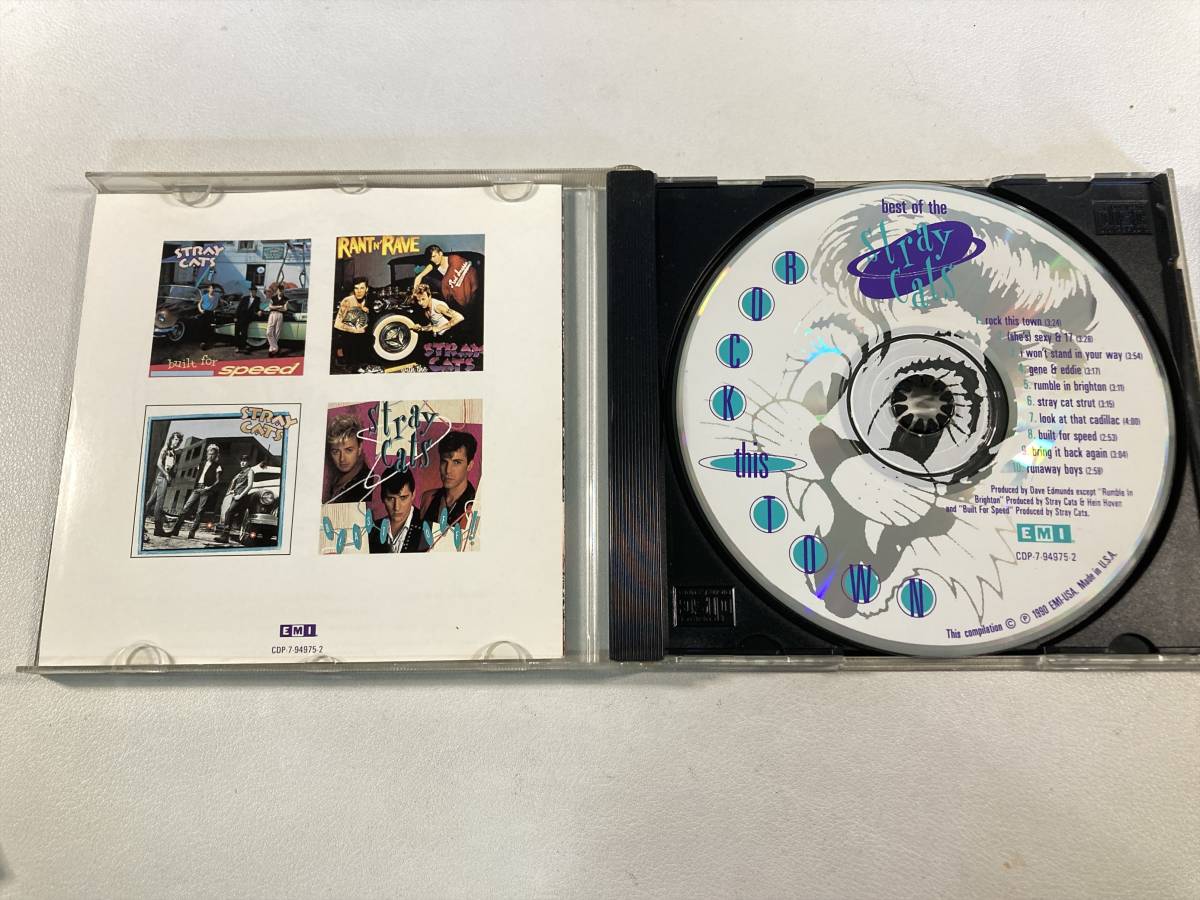 【1】M6799◆Best Of Stray Cats: Rock This Town◆ベスト・オブ・ストレイ・キャッツ◆輸入盤◆_画像3